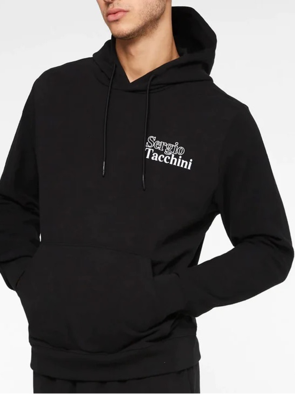 Sergio Tacchini Reverse Hoodie Black